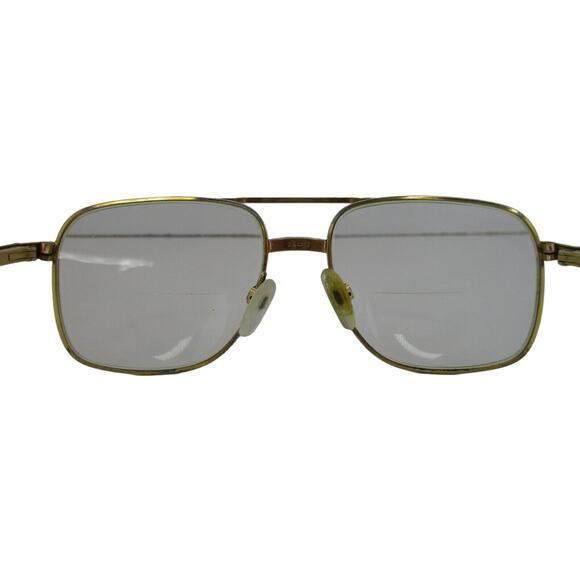 Logo Paris Eyeglasses Frames Gold Metal Frame France 54-17-135 LM2331 Aviator - Picture 5 of 8